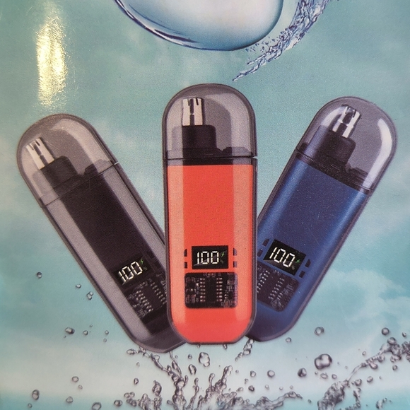 Rechargeable Digital Display Nose Hair Trimmer, USB - Picture 2 of 4